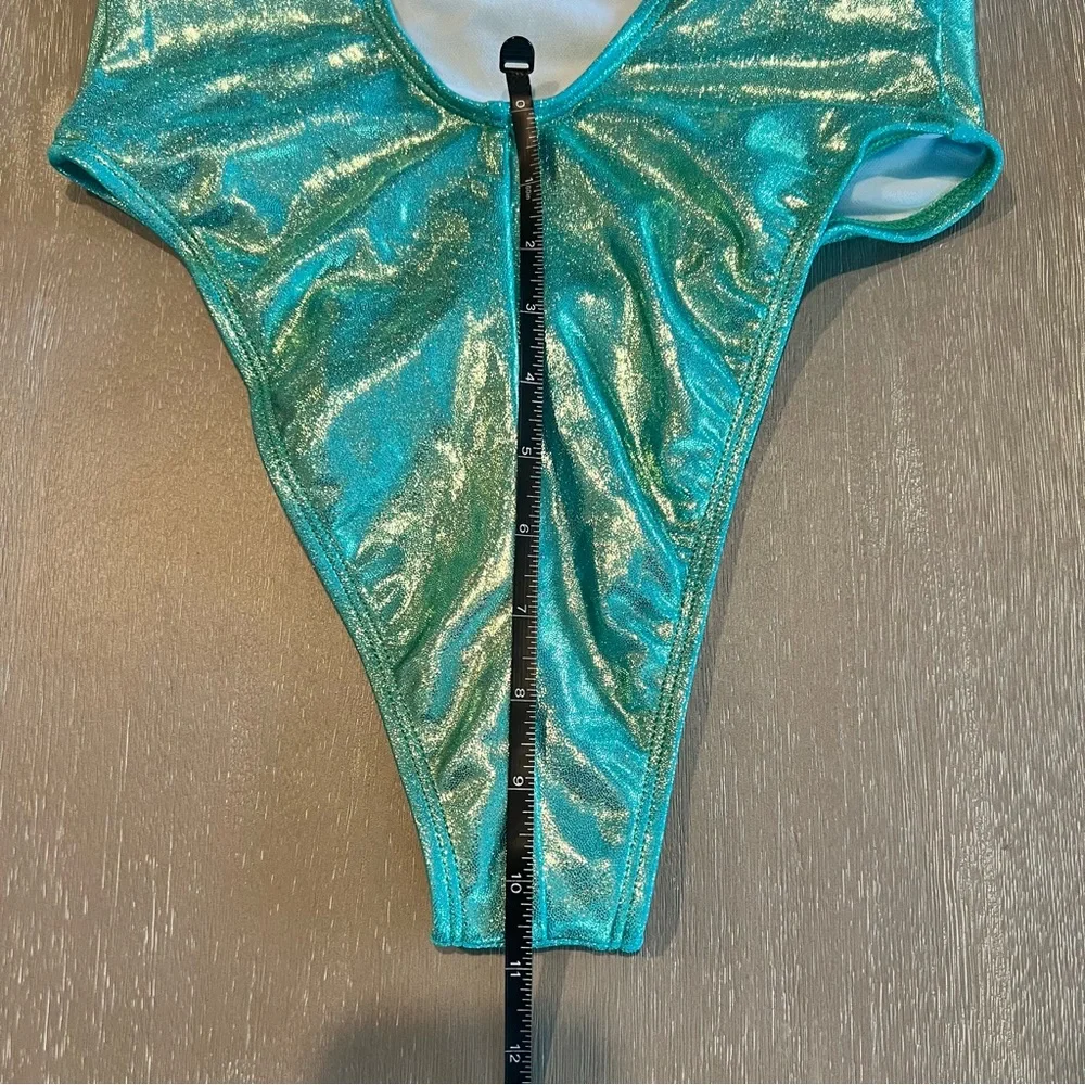 NWT Dippin Daisys Glowed Up one piece cheeky bathing suit size small - Picture 7 of 10